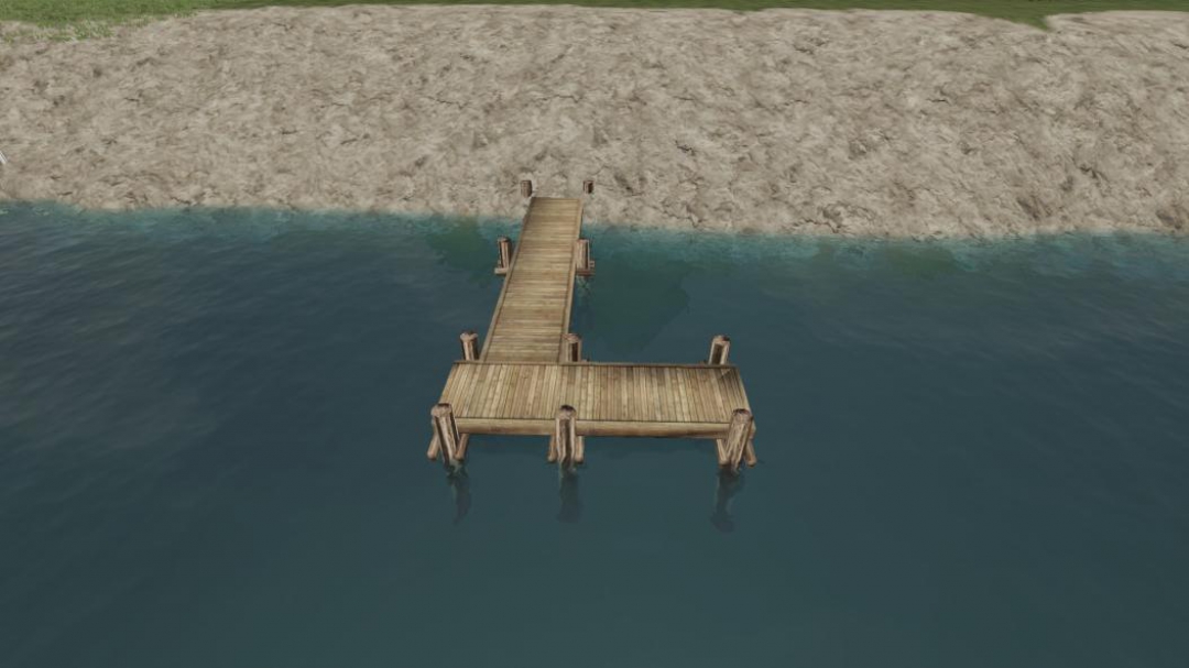 Boat Docks (Wood and White