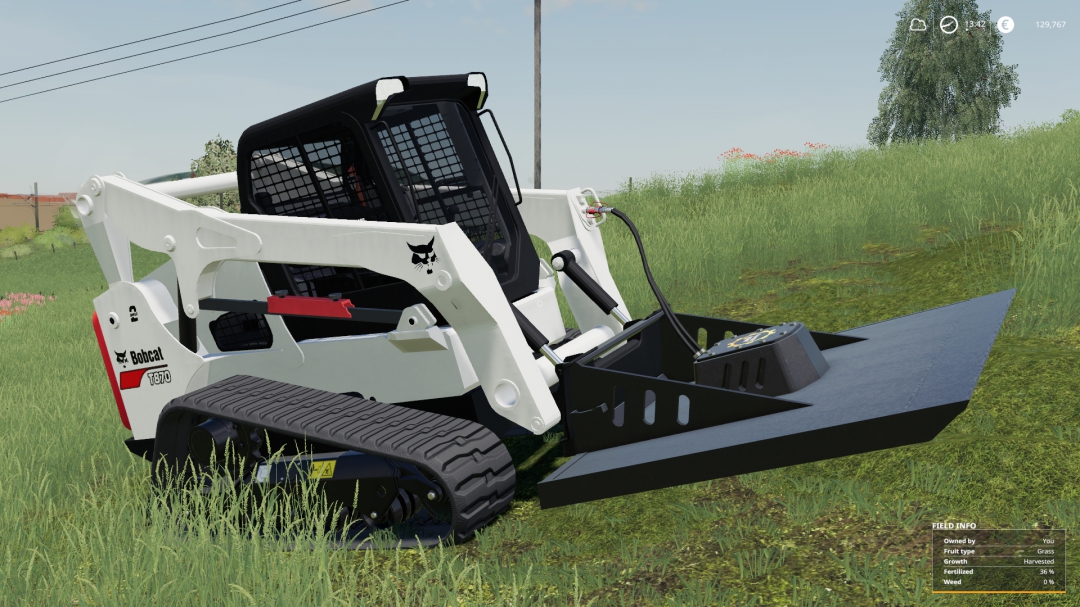 Skid Steer Mower