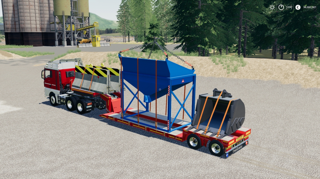 Goldhofer 2 Axle Low Loader