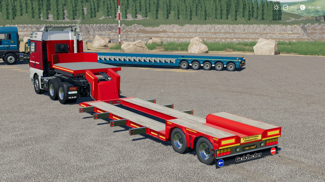 Goldhofer 2 Axle Low Loader