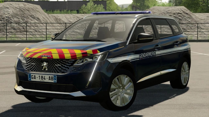 Trending mods today: Peugeot 5008 2021 Gendarmerie v1.0.0.0