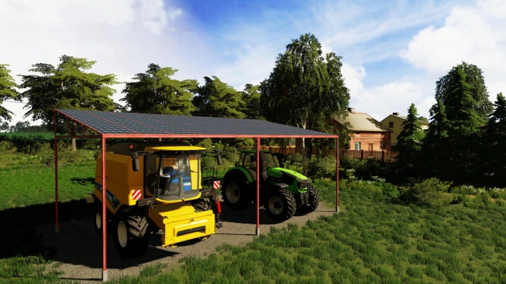 Objects Metal Sheds With Solar Panels v1.0.0.0