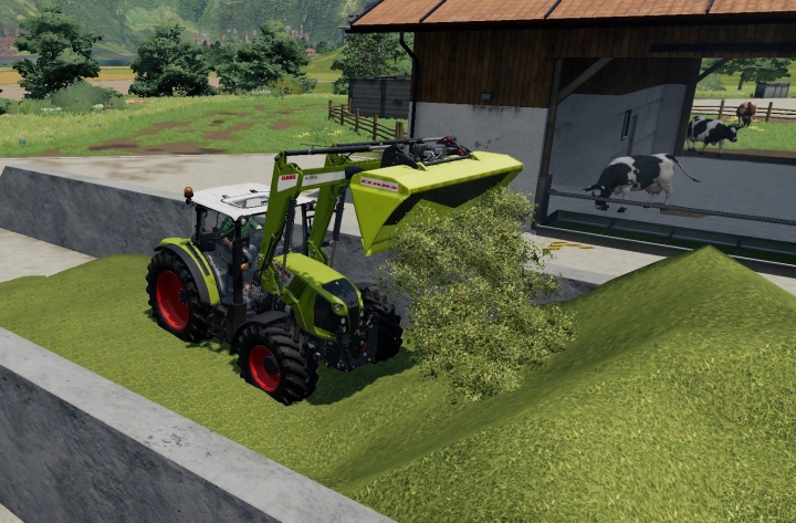 Tractors Fs19 Claas Frontloader Shovel v1.0.0.1