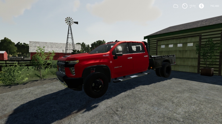 fs19-mods,  2020 chevy 3500 flatbed