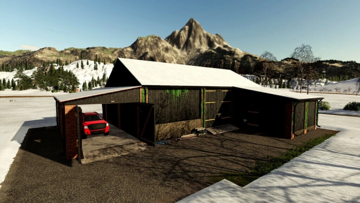 Objects Barn With Garage v1.1.0.0