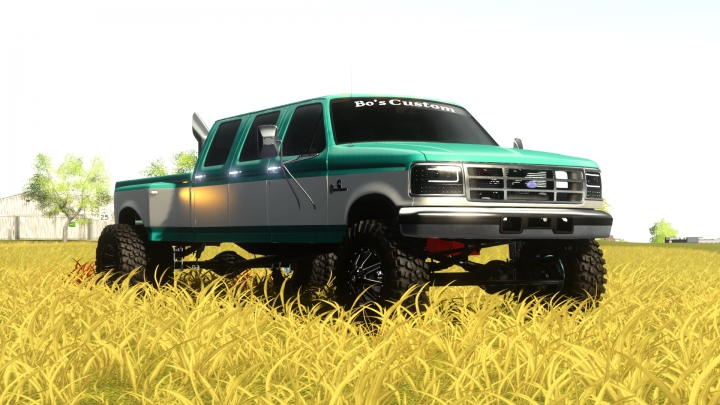 fs19-mods, 1997 Ford F350 6 Door OBS 