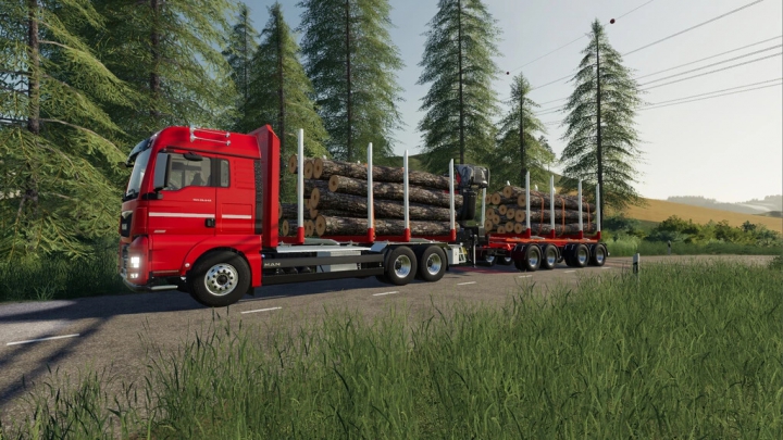 fs19-mods, Lizard Short Timber Trailer v1.0.0.0