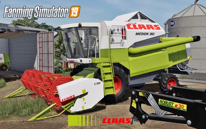 Claas Medion 310 v1.0.0.0 category: Combines