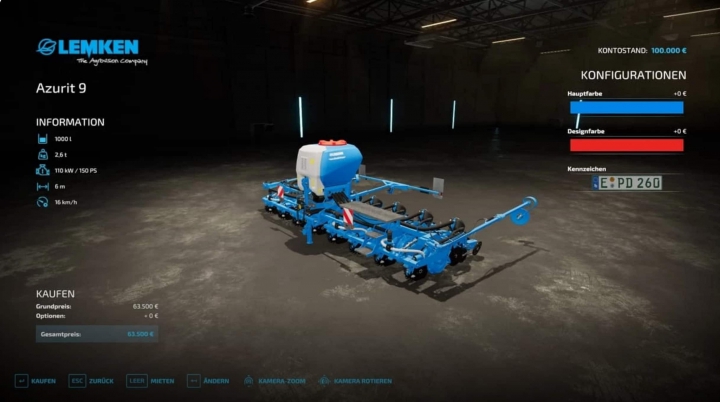 Image: Lemken Azurit9 & Lemken Solitair23 Multifruit v1.0.0.0 