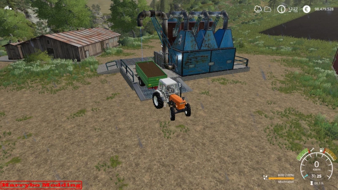 Compound feed system (25000000l and with level indicator) v1.2