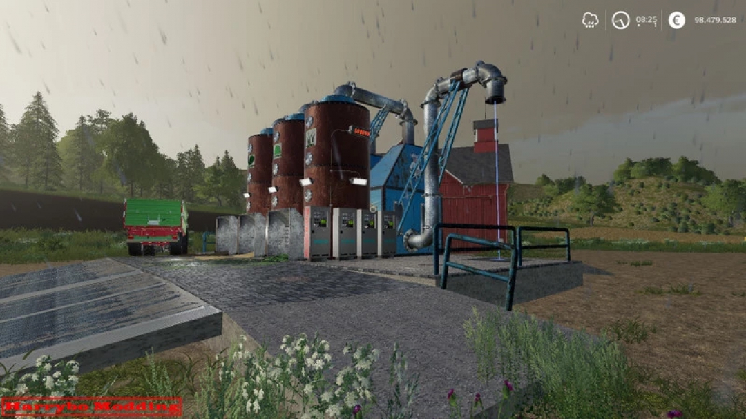 Compound feed system (25000000l and with level indicator) v1.2