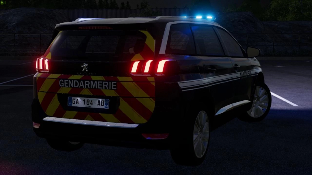 Peugeot 5008 2021 Gendarmerie v1.0.0.0