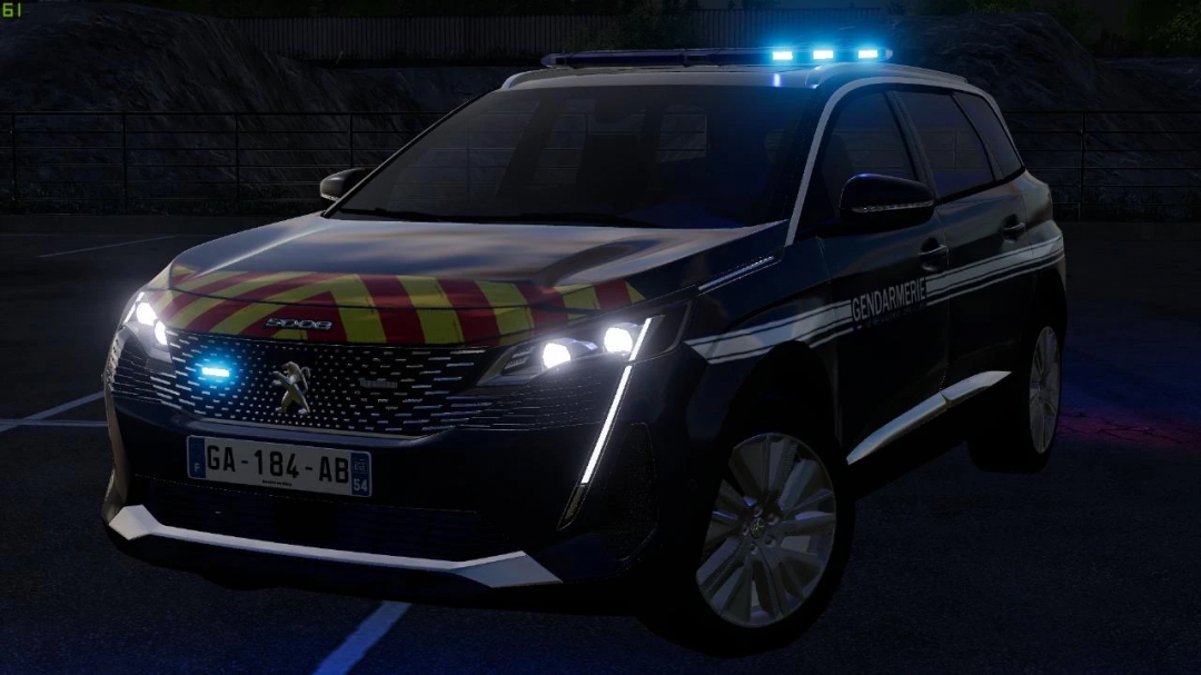 Peugeot 5008 2021 Gendarmerie v1.0.0.0