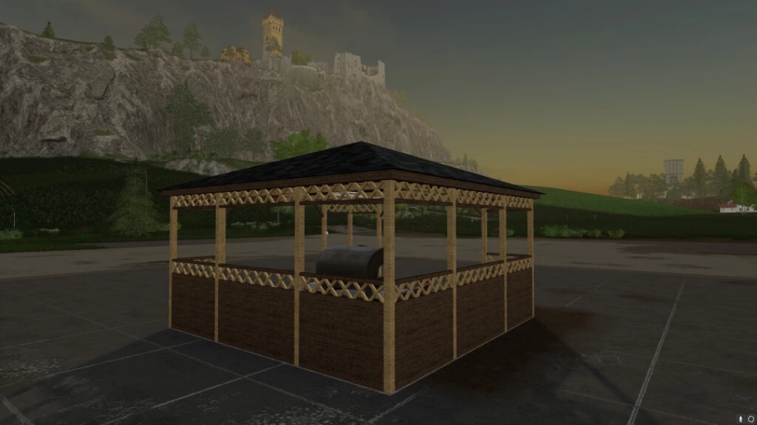 Wooden Garden Gazebo v1.0.0.0