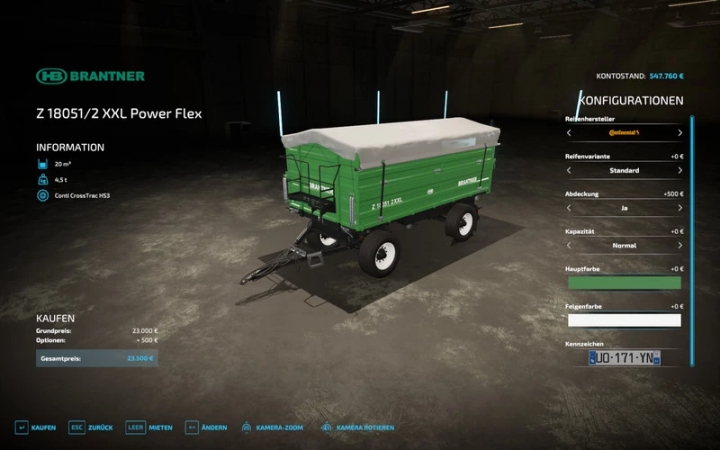 Image: Tipper and bale wagon set v1.0.0.0 0