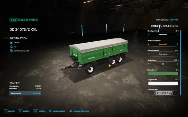 Image: Tipper and bale wagon set v1.0.0.0 2