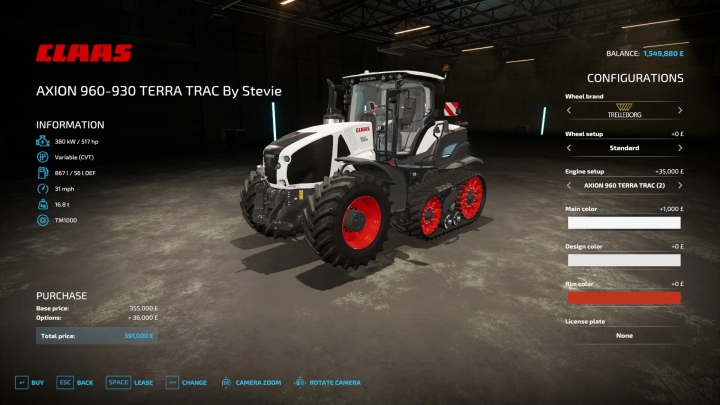 Image: FS22 Claas Axion 960TT By Stevie 2