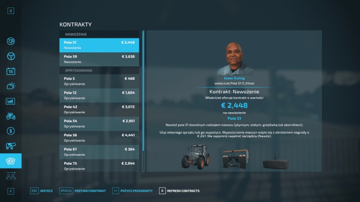 Image: FS22 Refresh Contracts v1.0.0.0