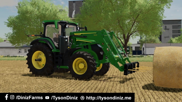 fs22-mods,  MDS Round Bale Spear v1.0.0.0