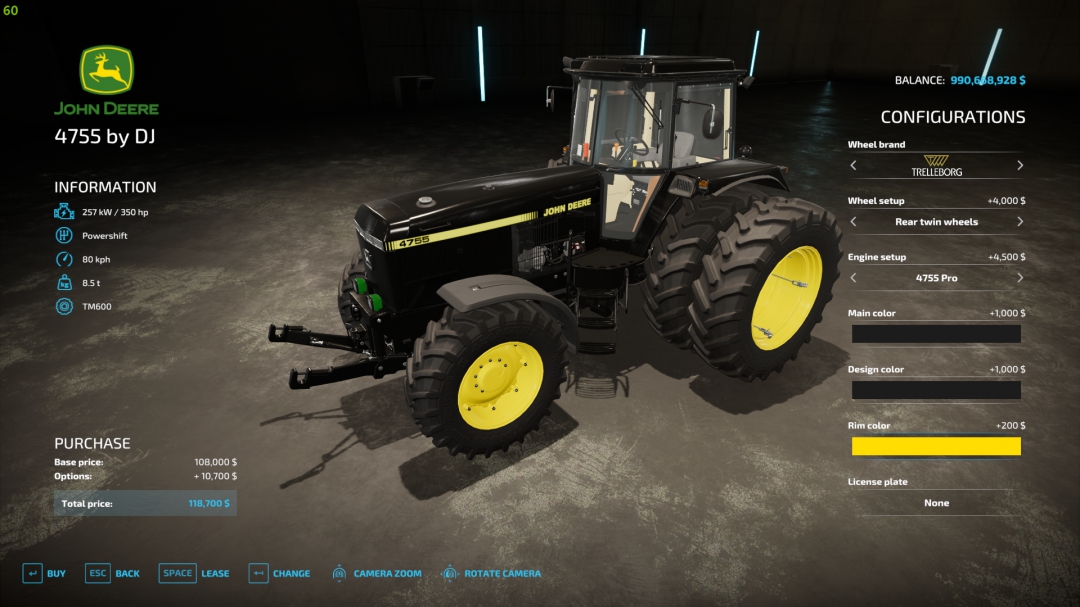 John Deere 4755 by DJ Modding