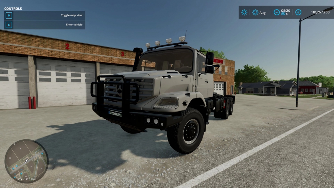 Mercedes Benz Zetros 3643 6x6 v1.0.0.0