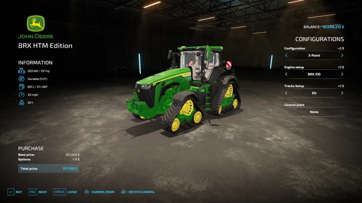 Image: John Deere 8R Pack v1.0.0.0 0