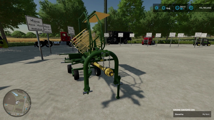 fs22-mods,  Krone Swadro 395 v1.0.0.0