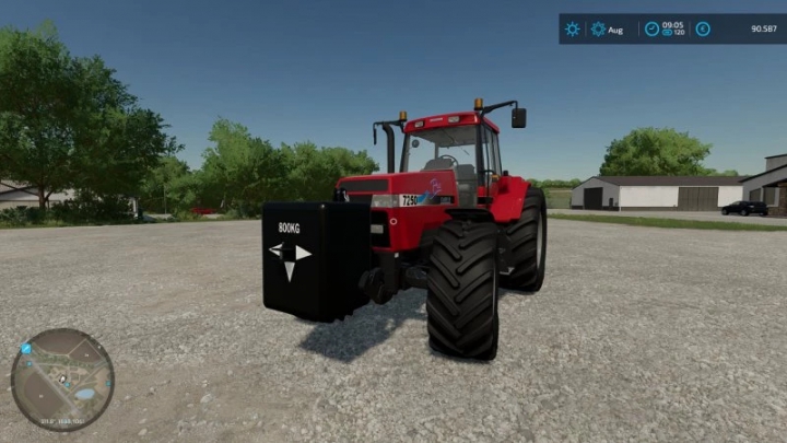 fs22-mods,  FS22 800KG weight v1.0.0.0