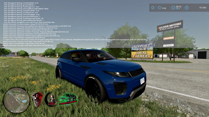 fs22-mods,  Range Rover Evoque Coupe v1.1