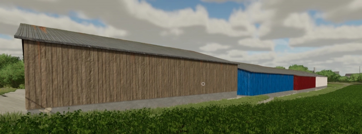 Image: Wooden Shed (Red, blue, white and brown) v1.0.0.0