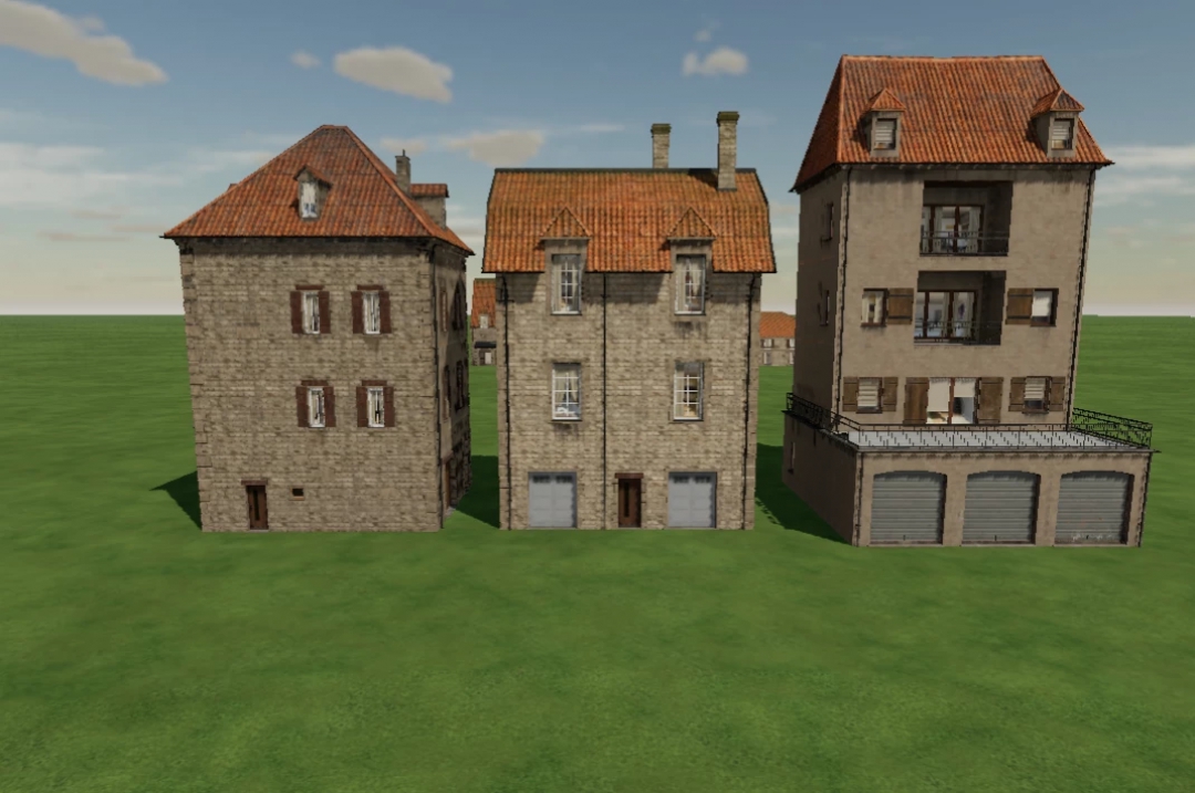 Pack I3D Map FR Maison, Props, Panneaux v1.0.0.0