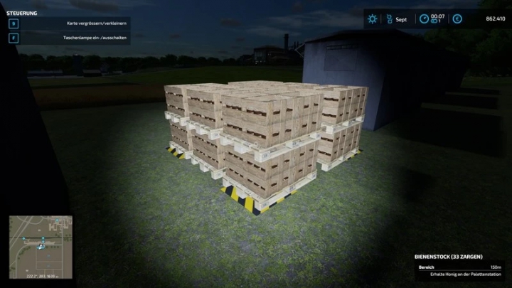 fs22-mods,  Multiple Beehive Palletcreator Pack v1.0.0.0