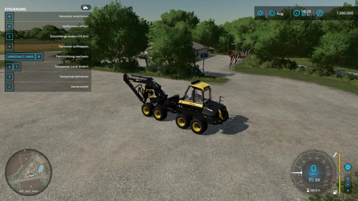 fs22-mods,  Ponsse Cobra 12 meter cutting length v1.0