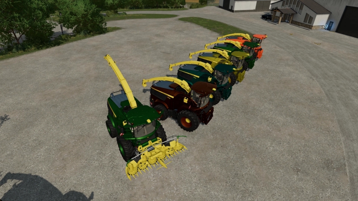 Image: FS22 JD Foreage Harvester Pack v1.0.0.0 1