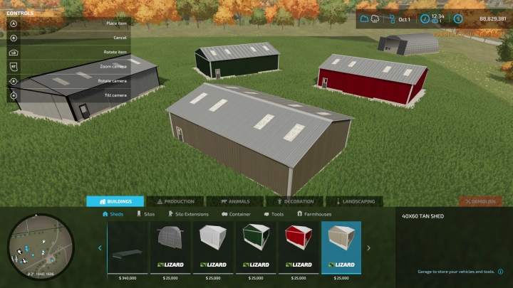 Image: FS22 Placeable CBJ Sheds v1.0.0.0 2