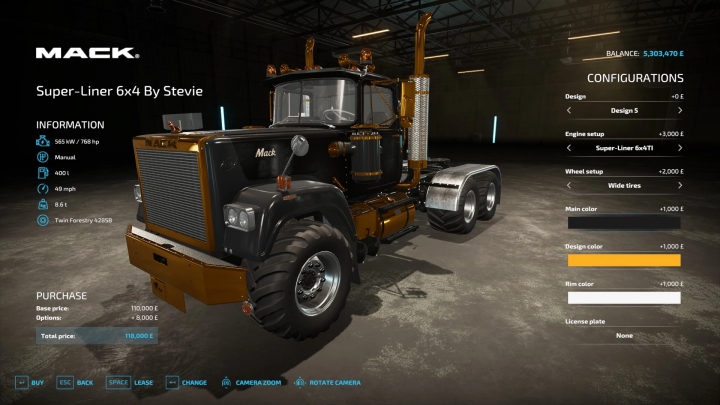 fs22-mods,  Superliner 6x4 1979 By Stevie v1.0.0.0