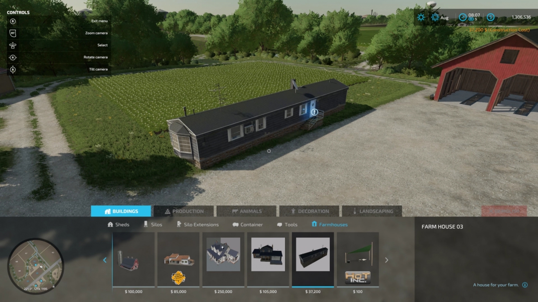 FS22 farmhouses01 v1.0.0.0