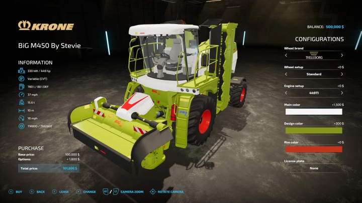 Image: Claas BigM 450 v1.0.0.0 3