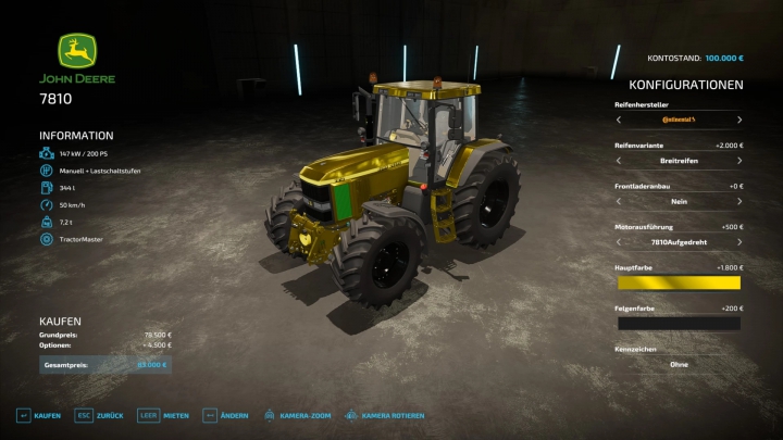 Image: John Deere 7810 v1.0.0.0 0