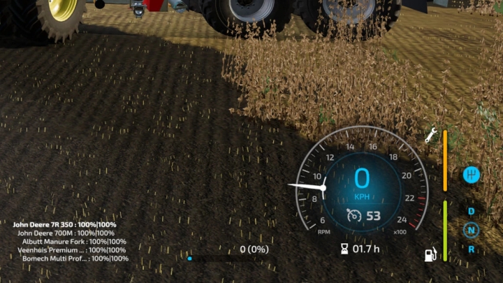 fs22-mods,  Implement Wear Info Hud v1.0.0.0