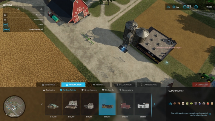 fs22-mods,  Place Anywhere by Ian898 v1.0.0.0