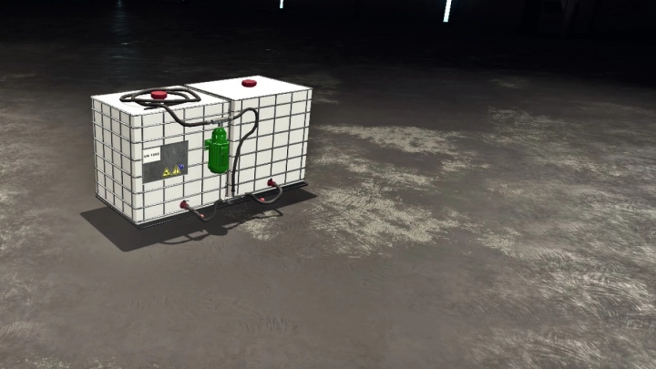 fs22-mods,  4000L water cubes with pump v1.0.0.0