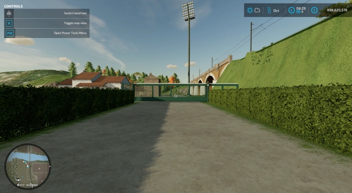 Image: Large Green Sliding Electric Fence v1.0.0.0