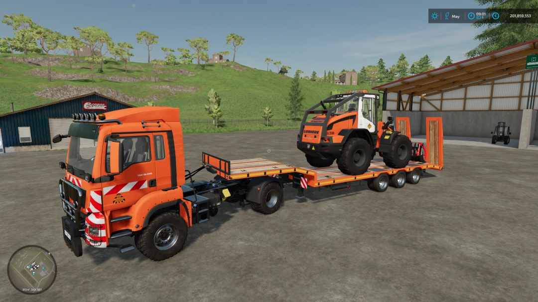 Schwarzmuller Low Loader 