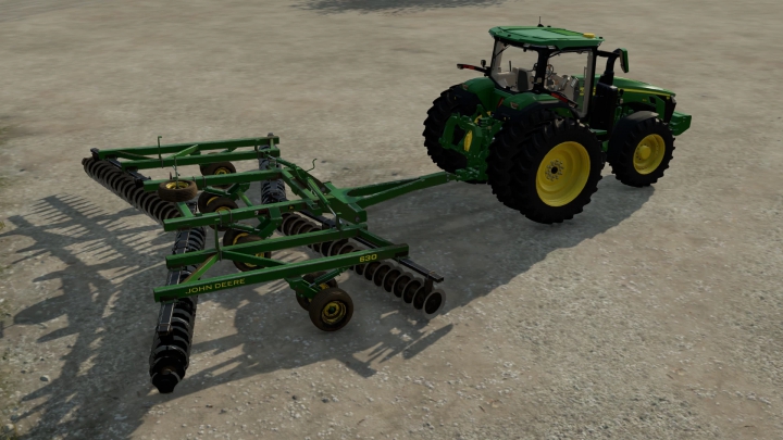 Image: John Deere 630 for FS22 v1.0.0.0 0