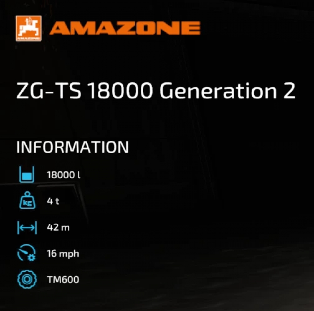 AMAZONE ZG-TS 18000 GENERATION 2 - FERT/LIME SPREADER v1.1.0.0