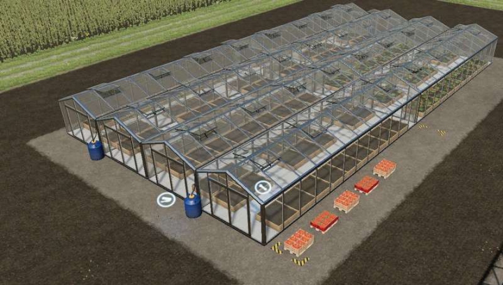 fs22-mods,  XXL Greenhouse v1.0 FS22