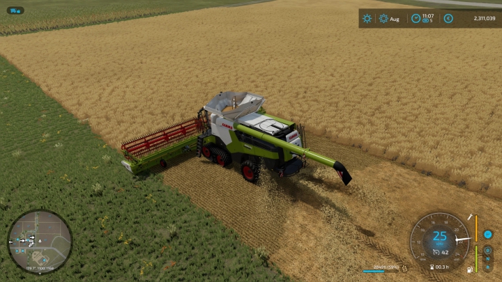 fs22-mods,  FS22 Convio Flex 1380 v1.0.0.0