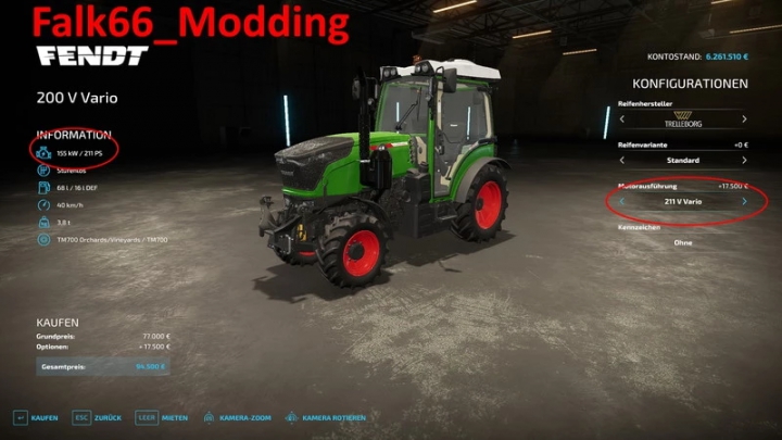 Image: Fendt Vario 211 v1.1.0.0