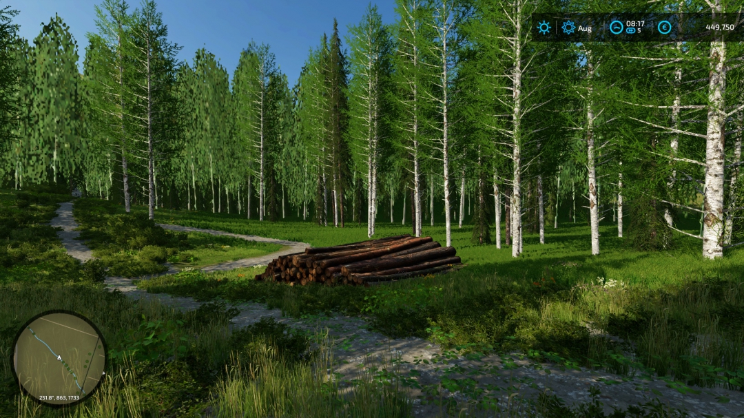 Sweden Small Forestry test Map